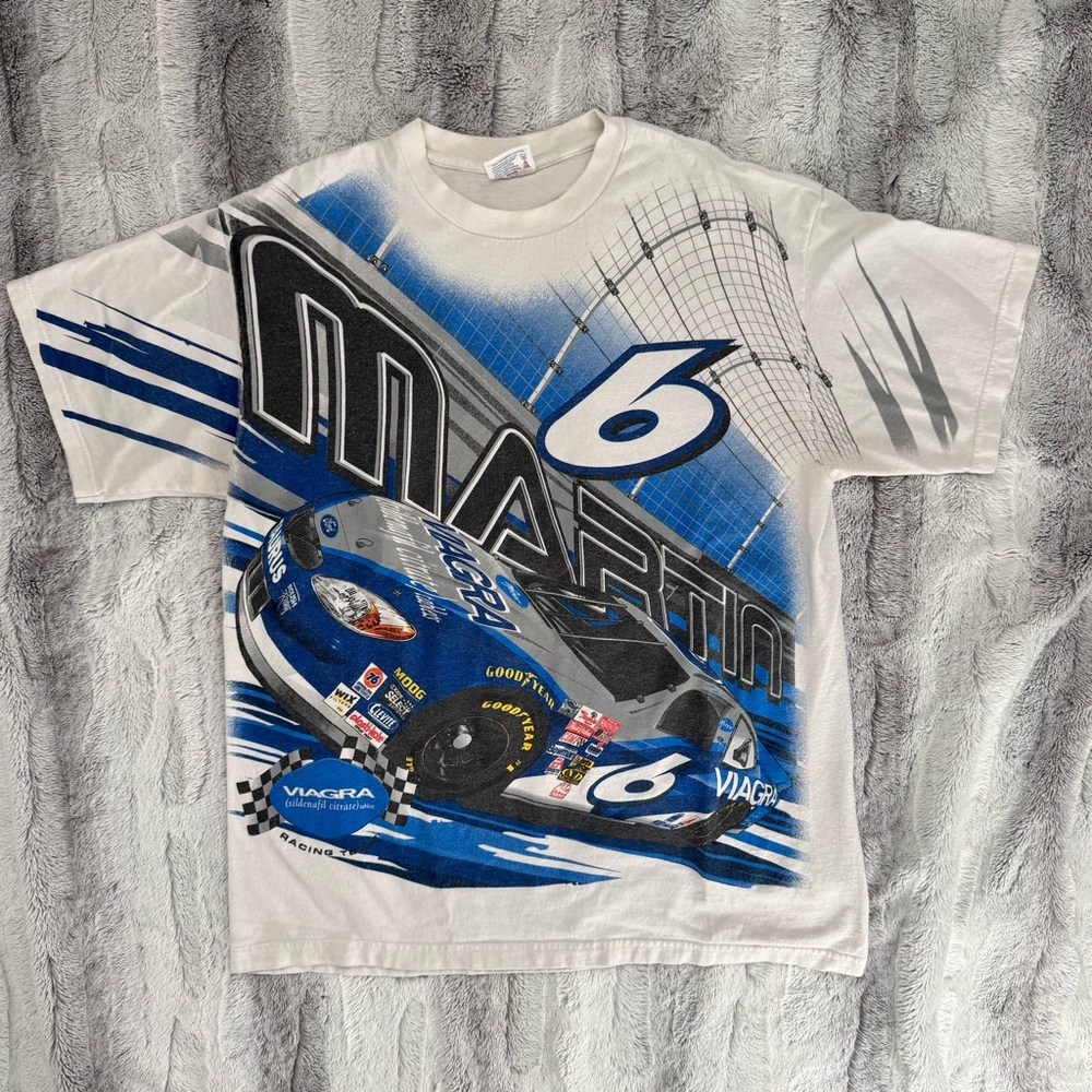 2000’s RARE mark martin NASCAR tee
